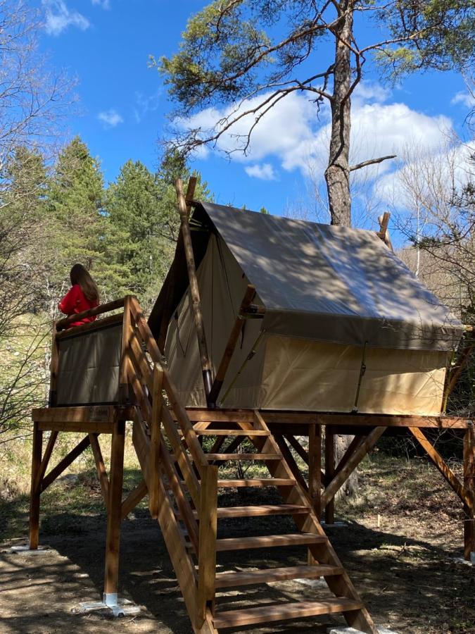 Camping Calme Et Nature Castellane Eksteriør billede